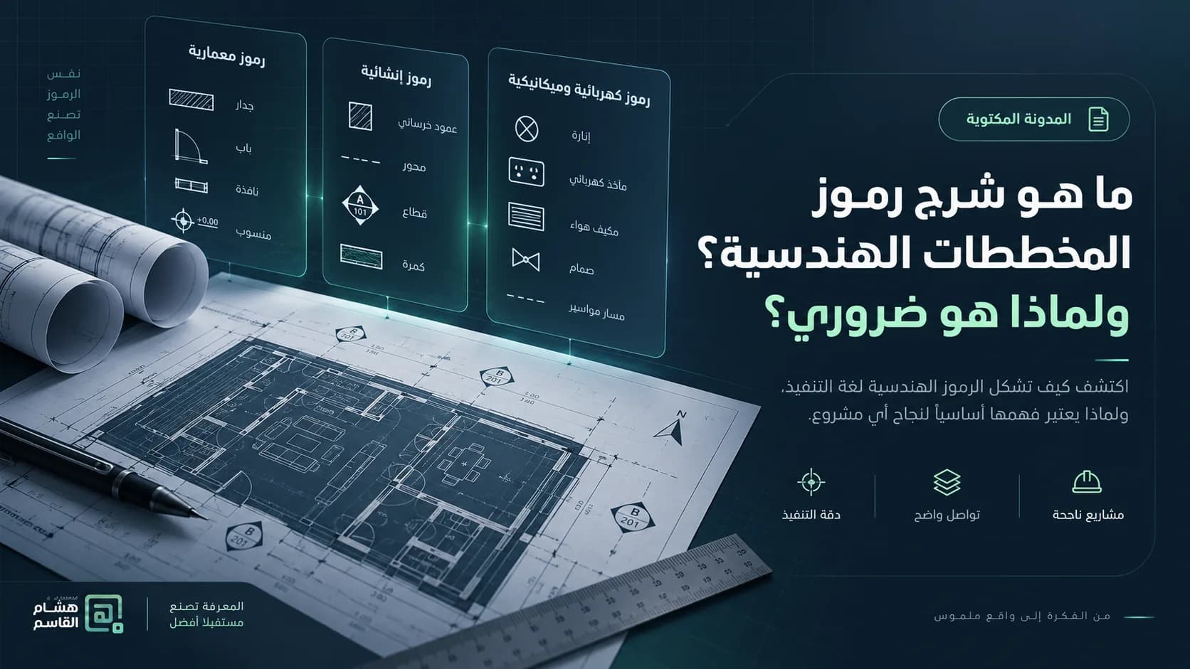 ما هو شرح رموز المخططات الهندسية؟ ولماذا هو ضروري؟