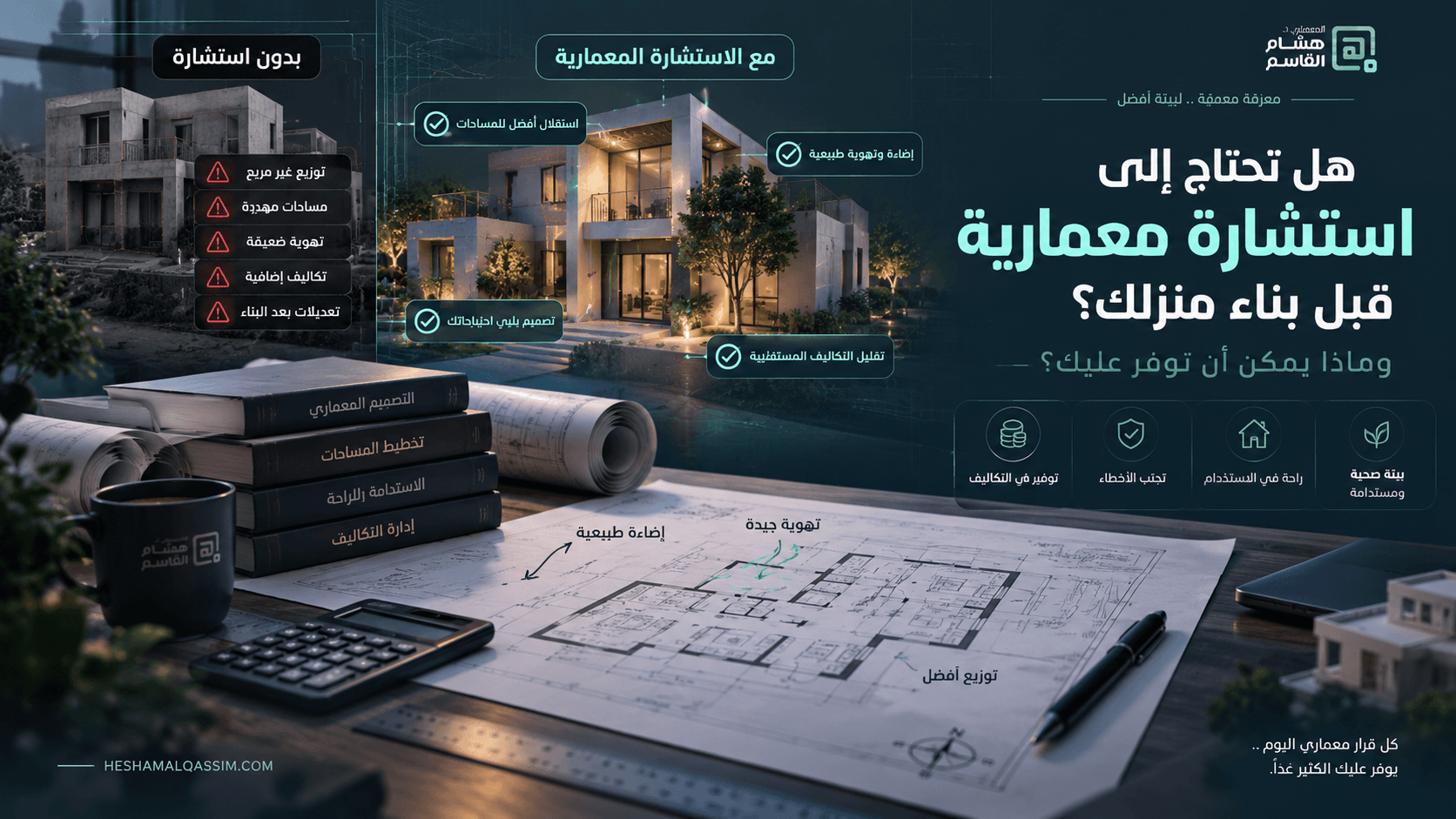 هل تحتاج إلى استشارة معمارية قبل بناء منزلك؟ وماذا يمكن أن توفر عليك؟